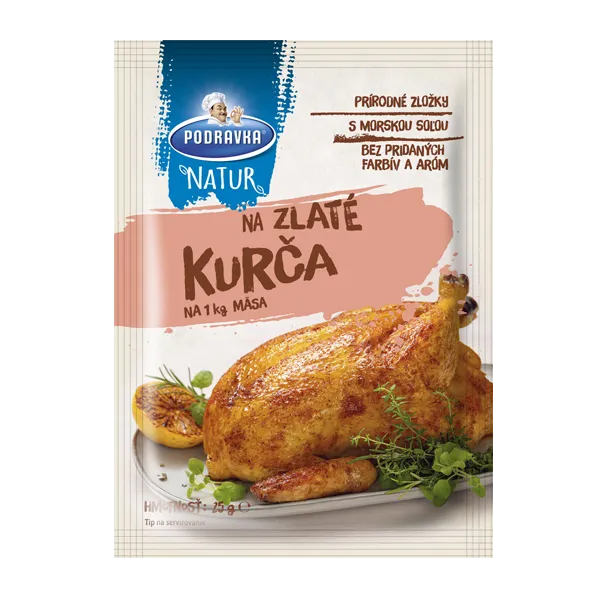 Podravka NATUR na zlaté kurča