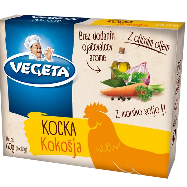 Vegeta NATUR kokošja kocka
