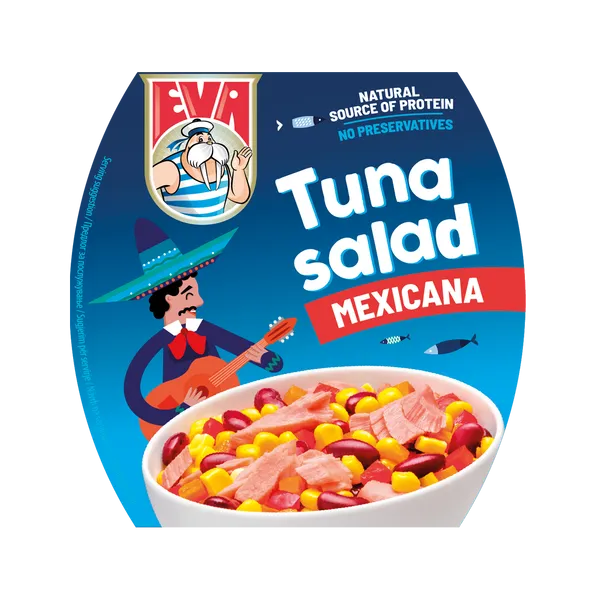 Tuniakový šalát Mexicana