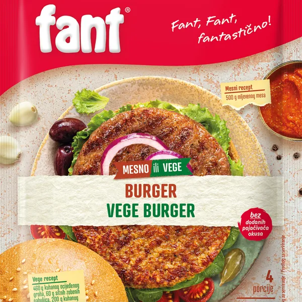 Fant seasoning mix for burgers / veggie burgers