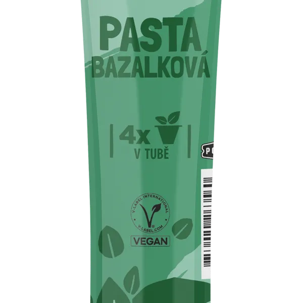 Bazalková kořenící pasta