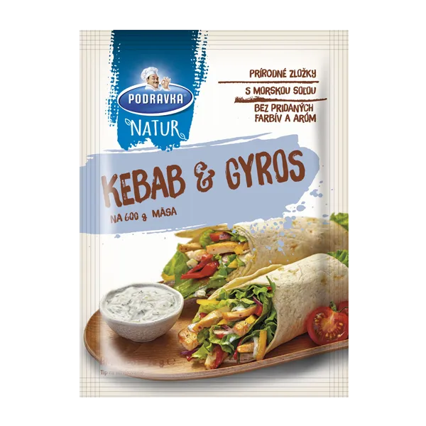 Podravka NATUR na kebab a gyros