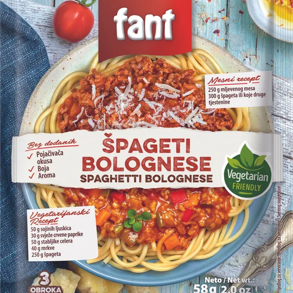 Fant mešanica za špagete bolognese