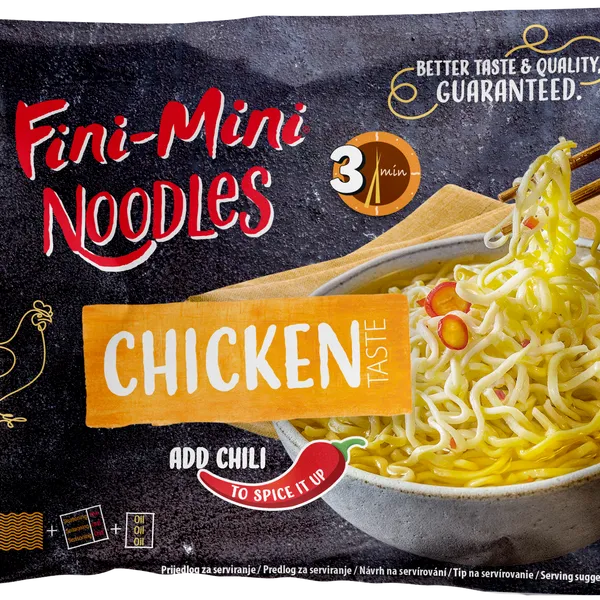 Fini mini kokošji instant rezanci