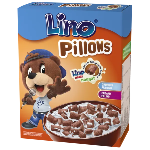 Lino Pillows - Pernițe umplute cu Lino Lada cremă tartinabilă de cacao