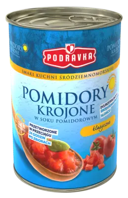 Pomidory krojone klasyczne w puszce