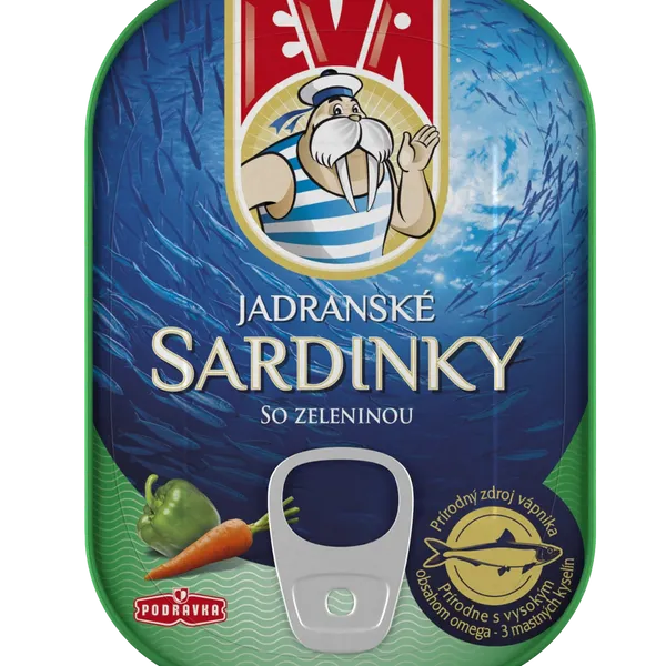 EVA Sardinky so zeleninou