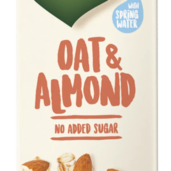 Rastlinski napitek, oves in mandelj