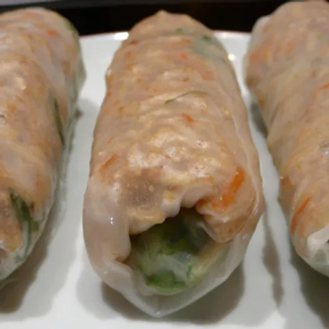Vegetarijanske Thai proljetne rolice