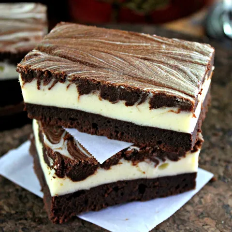 Cream cheese Nutella brownies....