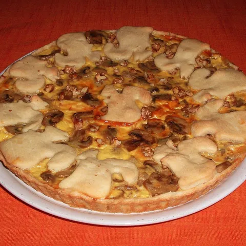 Slana torta sa gljivama