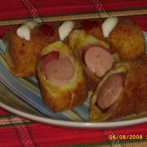 “Hot-dog” palačinke