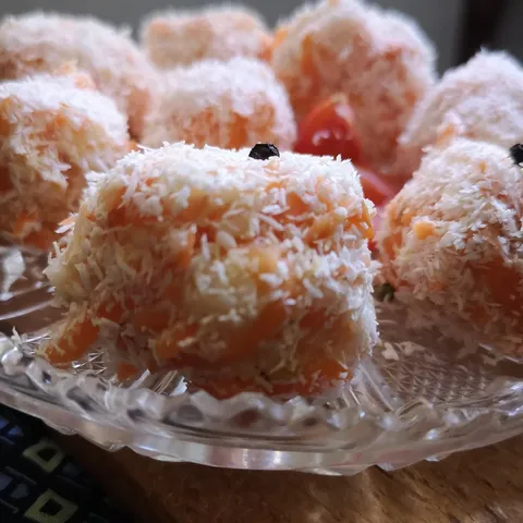 SALATA KUGLICE❤️ šargarepa~ren kuglice sa omotačem u kokosu