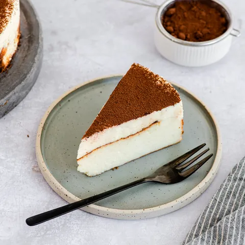 Tiramisu baskijski cheesecake