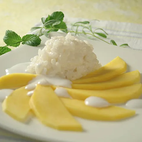 Mango sa slatkom rižom
