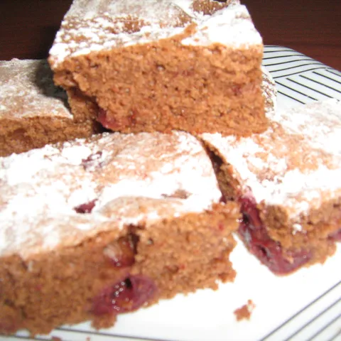 Kakako kocke sa višnjama