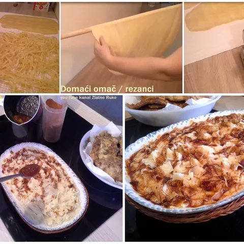 Domaći omač / rezanci
