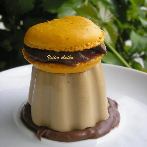 Coffe panna cotta
