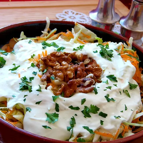 beyaz lahana salatasi/salata od svjezeg kupusa