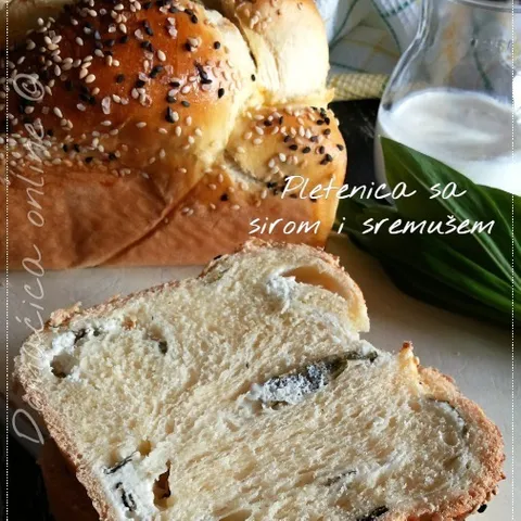Pletenica sa sirom i sremušem