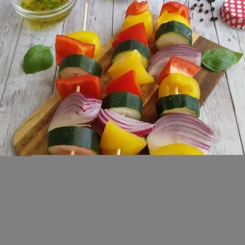 Italian Vegetable Kebabs