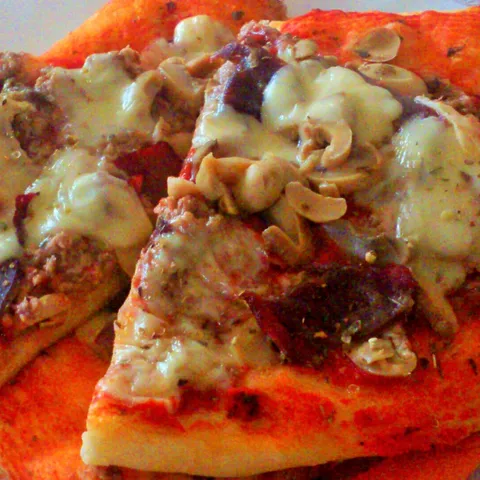 Pizza recept