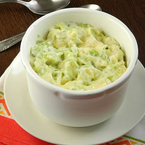 Posna salata od praziluka i krompira