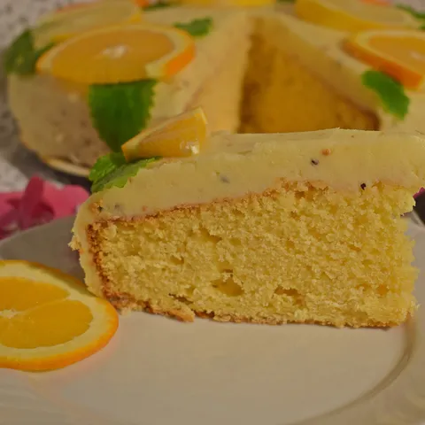 ღ Torta od citrusa s glazurom od naranči i limuna /Stella cake