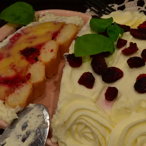 Vanila puding s malinama