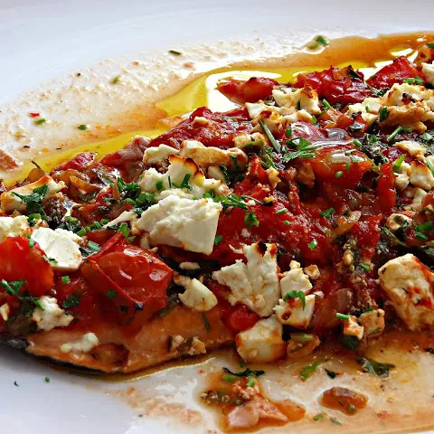 Saganaki losos/riba