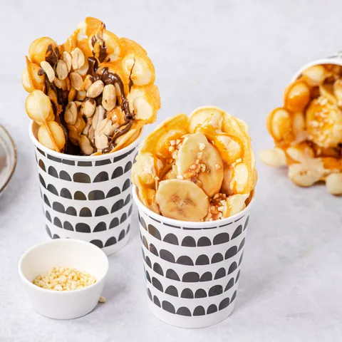 Bubble waffli s Lino Ladom