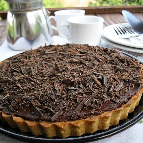 Čoko čeri tart
