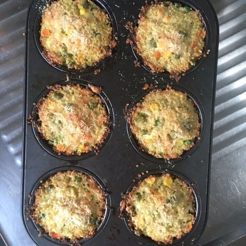 Kvinoja-cvjetaca muffins