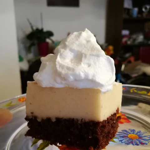 Veganske kakao-kocke s gris-kremom