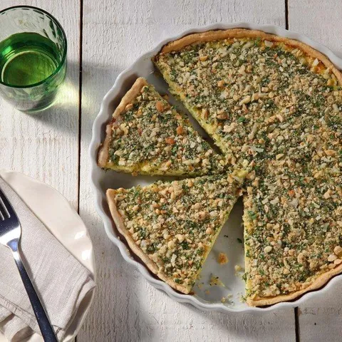 Crumble od poriluka i sira