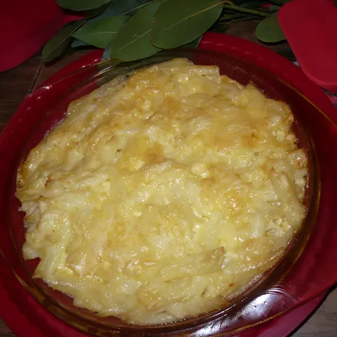 Mlijecni slozenac s makaronima i sirom