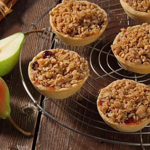 Crumble mini pite s kruškama