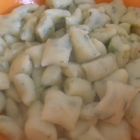 Njoki od bosiljka i krumpira