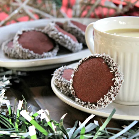 Red velvet cookies...