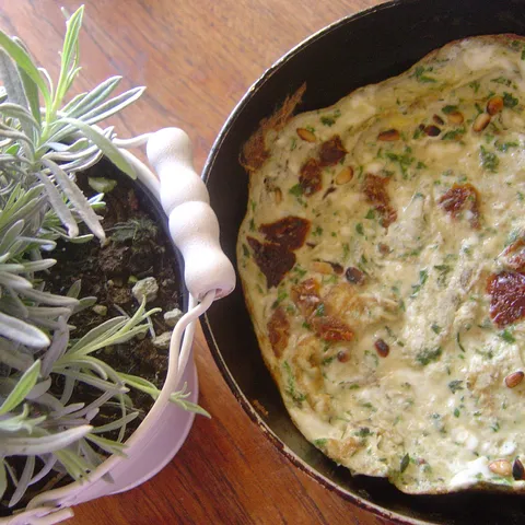 Omlet sa začinskim biljem