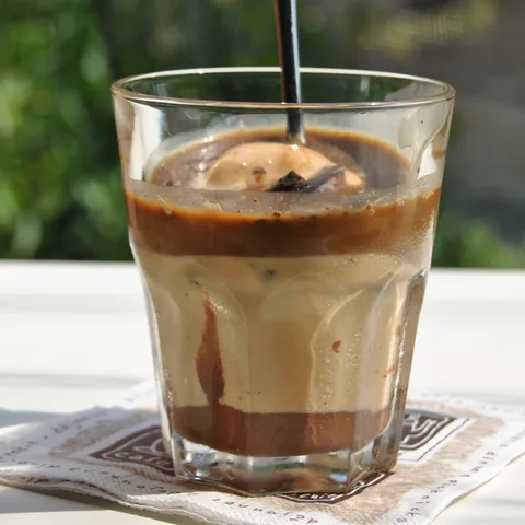 Affogato al caffè