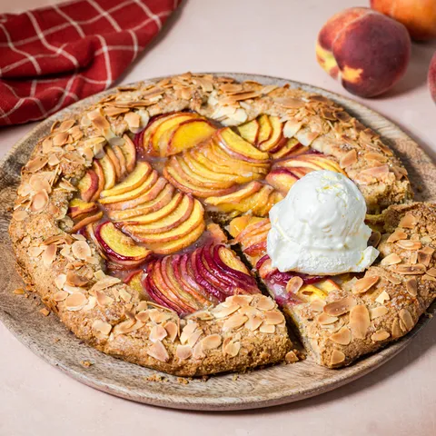 Galette s breskvama