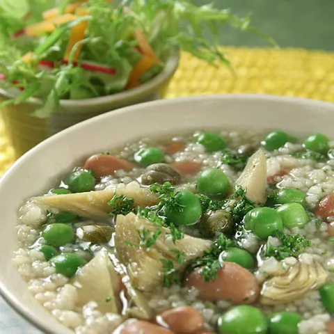 Artičoke s cous-cousom