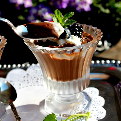 Pots de Crème sa čokoladom od lešnika