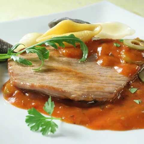 Teleći odresci u umaku