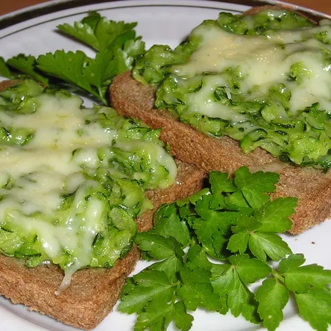 Tost s tikvicama i sirom