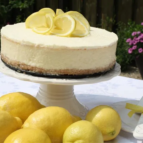 Lemon-cheesecake