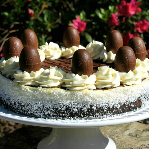 Coconut-Chocholate Cheesecake...
