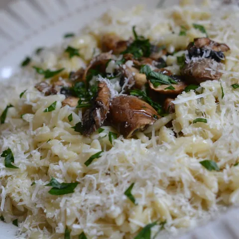 Orzo pasta i "tartufi"
