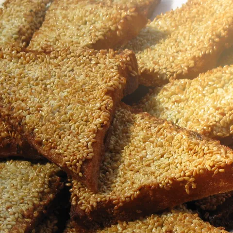 Toast sa kozicama (Prawn toasts)